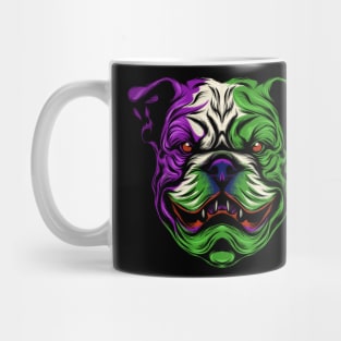 The Mischievous English Bulldog Dark Mug